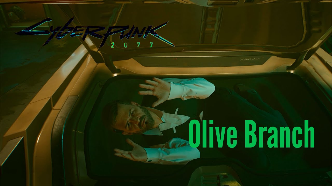 Cyberpunk 2077 Gig Olive Branch Very Hard Difficulty No Aim