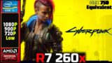 Cyberpunk 2077 | R7 260x/GTX 750 | I5 3570 | 16gb Ram