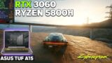 Cyberpunk 2077 | RTX 3060 Laptop | Ryzen 7 5800H | ULTRA | DLSS ON | 1440p