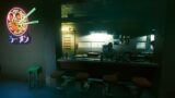 Cyberpunk 2077–exploring an unused eatery in Kabuki, Watson