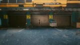 Cyberpunk 2077–exploring two small garages in Northside, Watson