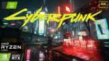 Cyberpunk 2077 v1.31 A Walk in Night City | RTX 3070 PC 4k Ray Tracing Gameplay