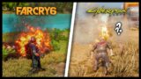 Far Cry 6 vs Cyberpunk 2077 – Physics Comparison