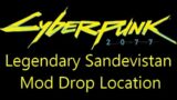Free Legendary Sandevistan Cyberware Mod Drop Location in Cyberpunk 2077