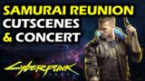 Johnny Silverhand's Band: Samurai Reunion Questline – All Cutscenes & Concert | Cyberpunk 2077
