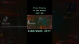 #Shorts Cyberpunk 2077 First Mission in one minute PART 1