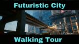 Walking Tour of Night City | City Ambiance | Cyberpunk 2077 | 4K Psycho Ray Tracing | RTX 3080 Ti
