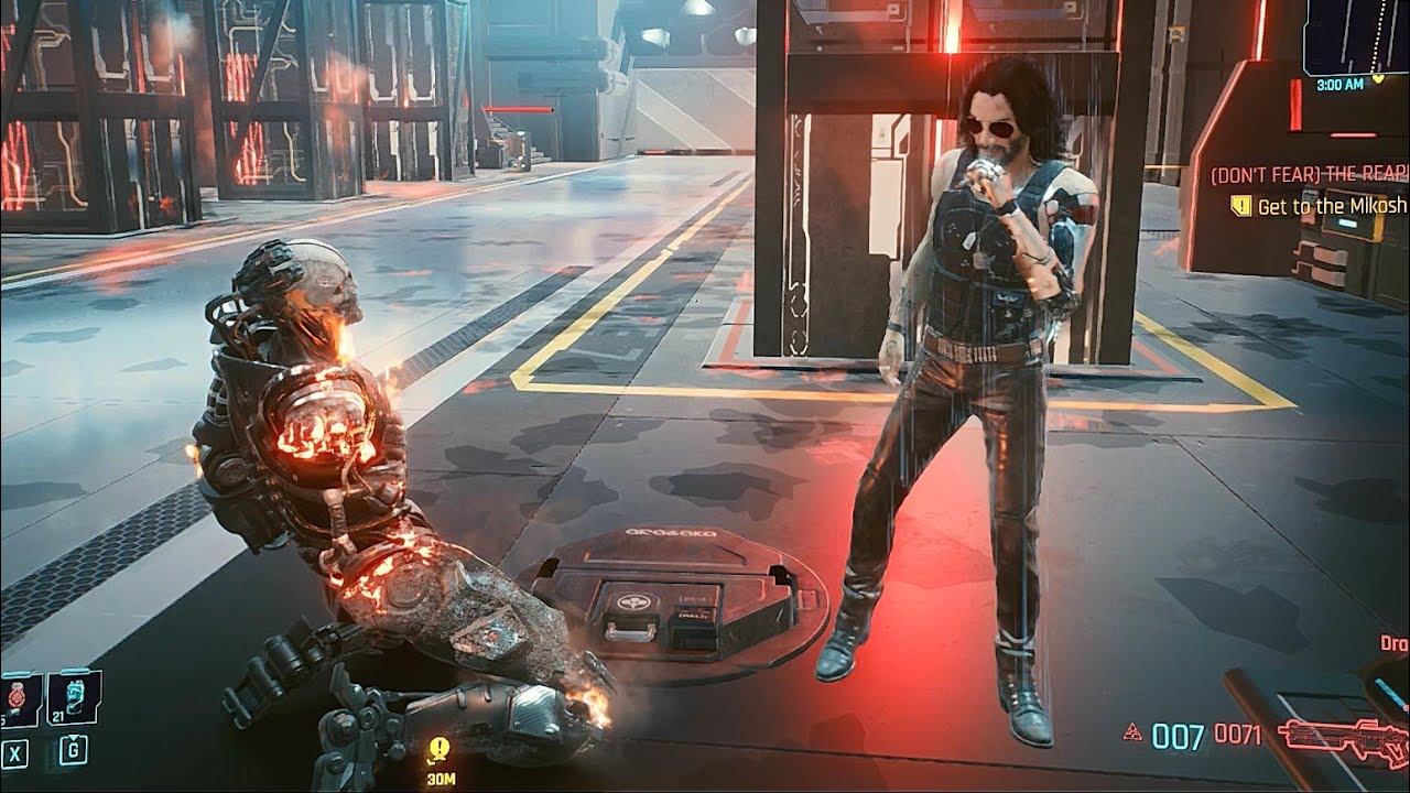 Cyberpunk 2077 Adam Smasher In Secret Ending Dont Fear The Reaper Choices Cyberpunk 2077 Videos 