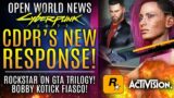 Cyberpunk 2077 Gets New Response From CDPR! Rockstar On GTA Trilogy Fiasco! Bobby Kotick Activision!