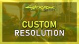 Cyberpunk 2077 – How To Play on Any Resolution!