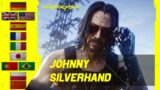 Johnny Silverhand First Appearance Different Languages | Cyberpunk 2077 | English Subtitle | 4k