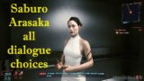 Saburo Arasaka dialogue options | Totalimmortal – Cyberpunk 2077