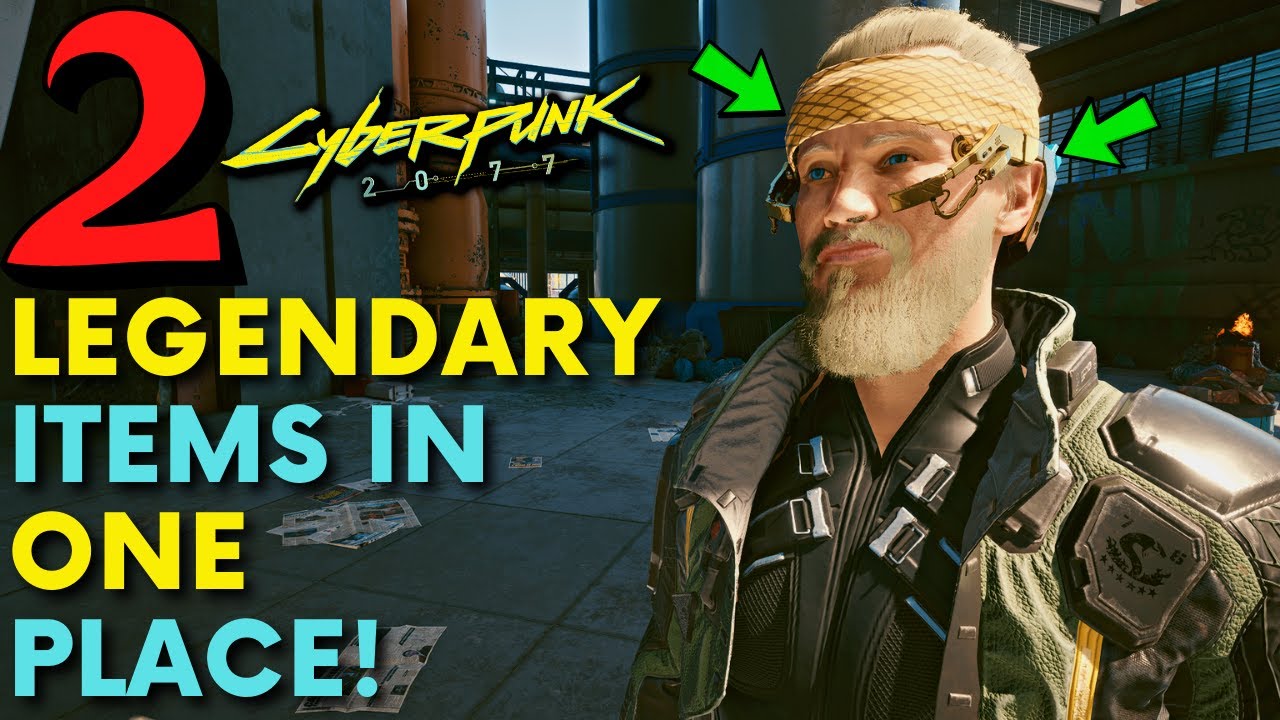 Cyberpunk 2077 - 2 Legendary Clothing Items in One Place!! | Patch 1.31 ...