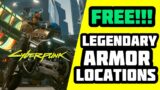 Cyberpunk 2077 – FREE Legendary Armor Locations! – Early Game QUICK GUIDE (Plus MAX Mod Slots)