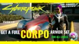 Cyberpunk 2077 PS4 PS5 PC Get Yourself a Legendary Corpo Armor Set! Patch 1.31 Quick & Easy!!!