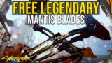 FREE Legendary Mantis Blades! + Is Melee Good? (Build Tips!) // Cyberpunk 2077