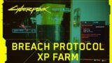 CyberPunk 2077 Breach Protocol XP Farm