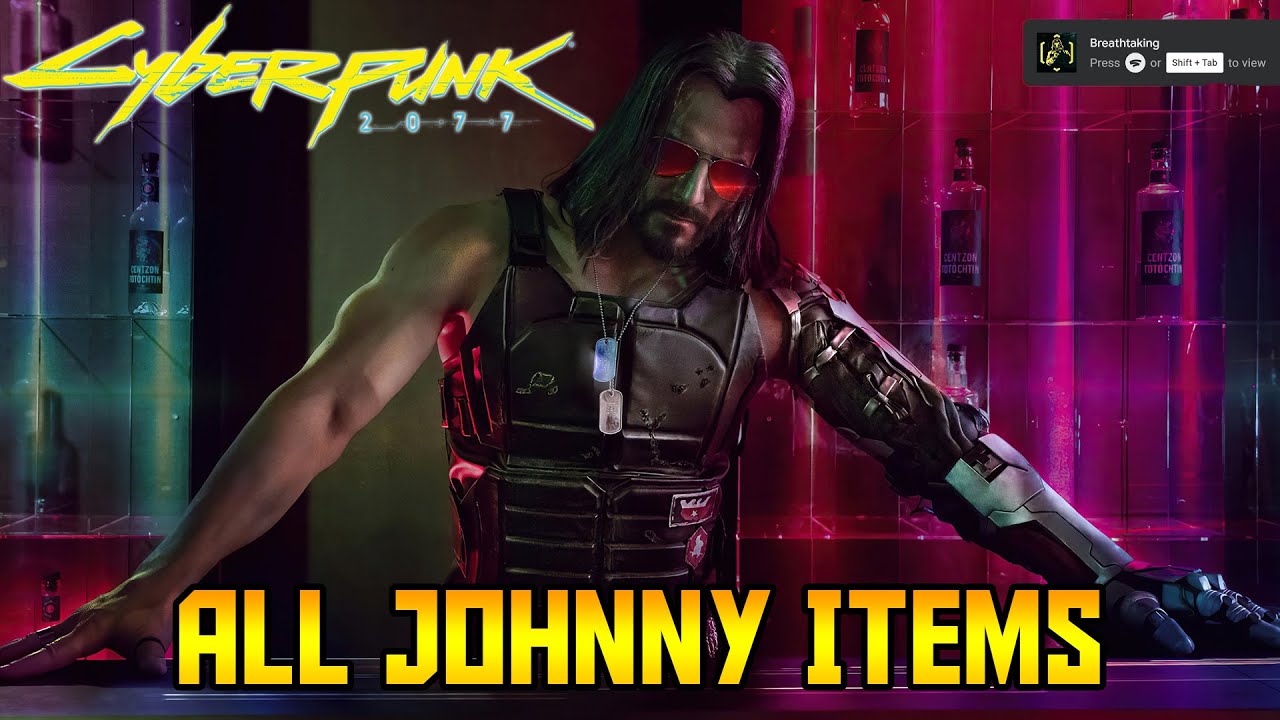 Cyberpunk 2077 All Johnny Silverhand Item Locations Breathtaking   Cyberpunk 2077 All Johnny Silverhand Item Locations Breathtaking AchievementTrophy 