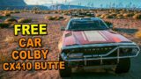 Cyberpunk 2077 – How To Get Colby CX410 BUTTE Car For Free