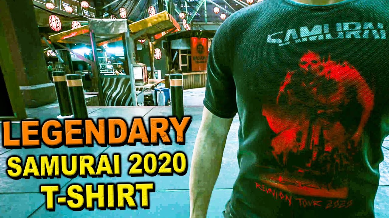 samurai 2020 tour t shirt reddit