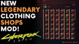 Cyberpunk 2077 – New Legendary Clothing Shops!! [Mod]