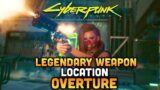 Cyberpunk 2077 Overture Legendary Weapon Location Guide