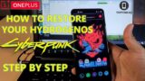 How to Switch to Hydrogen OS  CyberPunk 2077 Limited Edition from Oxygen OS on the Oneplus 8T