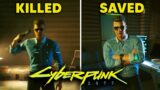 Max Killed vs Saving Max – All Choices – CYBERPUNK 2077