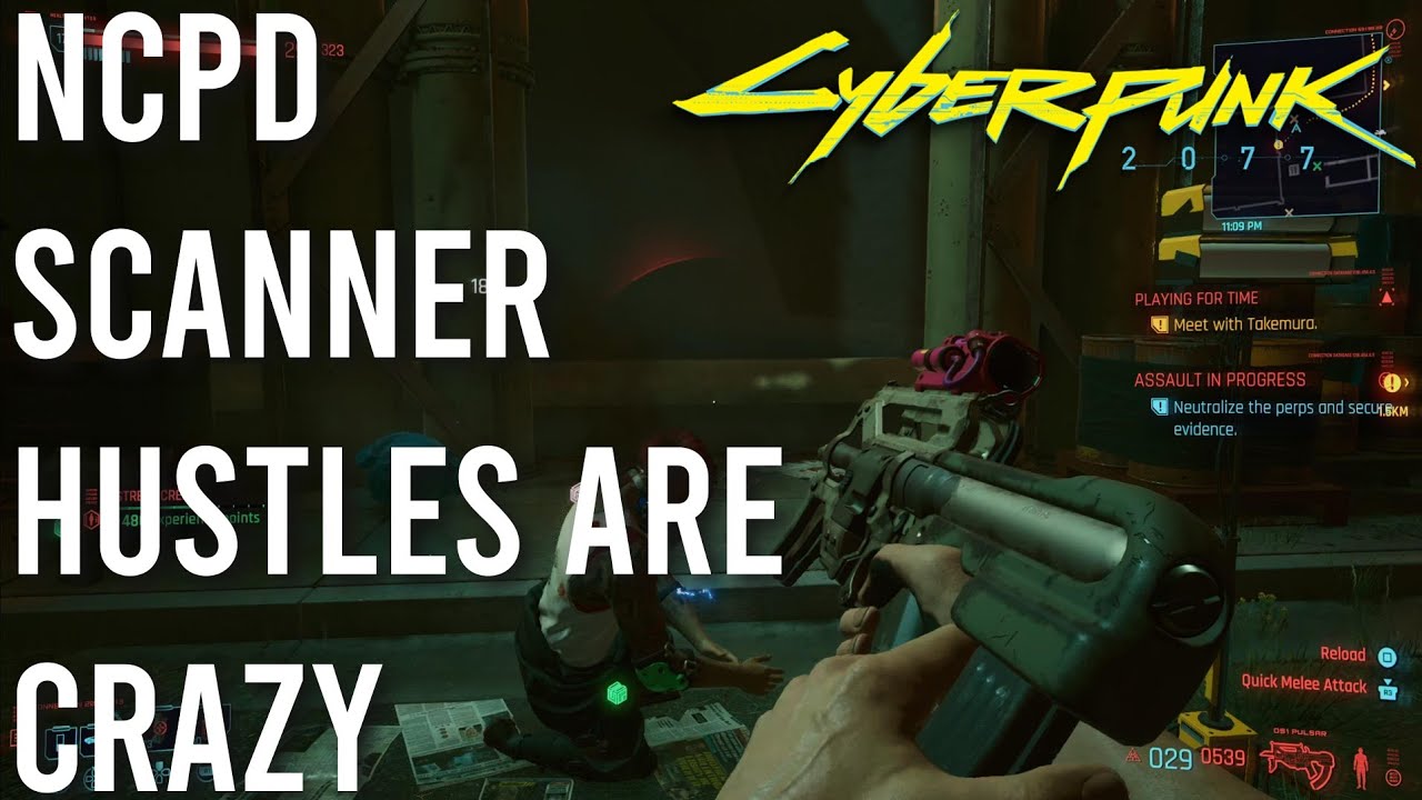 THESE NCPD SCANNER HUSTLES ARE BRUTAL! (CYBERPUNK 2077 PS5) 