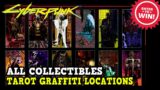 All Tarot Graffiti Locations in Cyberpunk 2077 All Collectibles Tarot Cards (The Wandering Fool)