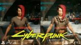 CYBERPUNK 2077 PS5 vs PS4 Comparison (New Next Gen Update 1.5)