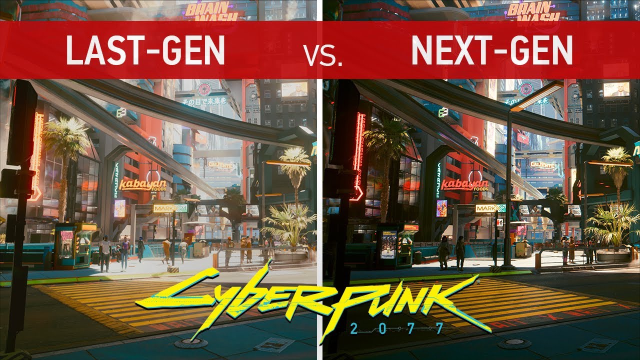Cyberpunk 2077 Comparison Next Gen Vs Last Gen Cyberpunk 2077 Videos 3417