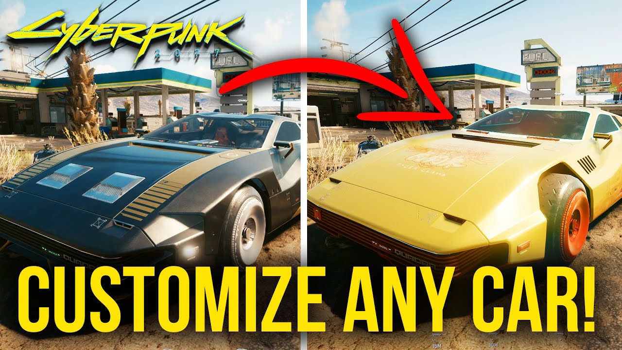 Cyberpunk 2077: Customize ANY Vehicle With One MOD! (Cyberpunk 2077 Mod