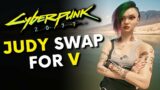 Cyberpunk 2077 – Judy Swap for V – 4k [Mod]