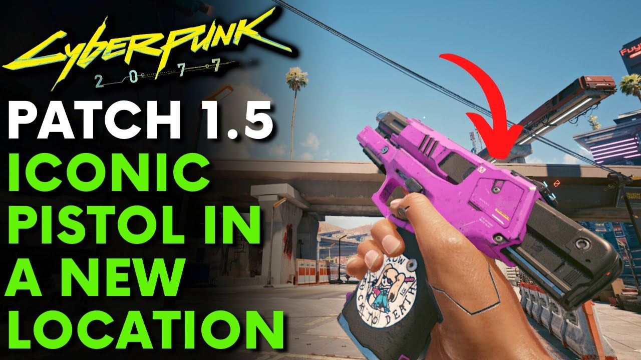 Cyberpunk 2077 Lizzie Iconic Pistol In A New Location After Patch 15 Cyberpunk 2077 Videos 4640