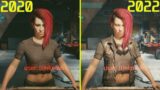 Cyberpunk 2077 PC RTX 3080 Day One vs Patch 1.5 Ray Tracing ON Graphics Comparison / Release vs Now