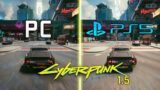 Cyberpunk 2077 : PS5 vs PC // Graphics Comparison (Patch 1.5/Next-Gen Update)
