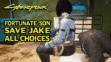 Cyberpunk 2077 – Save Jake, Fortunate Son Side Job (All Choices)