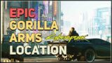 Epic Gorilla Arms Location Cyberpunk 2077