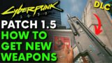 How to Get New Weapons DA8 UMBRA and GUILLOTINE in Cyberpunk 2077 | Free DLC | Patch 1.5