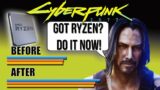 CYBERPUNK 2077 FIX! DO THIS EASY HEX HACK NOW TO INCREASE THE PERFORMANCE & BOOST FPS ON AMD RYZEN!