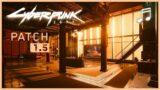 CYBERPUNK 2077 One Night in The Glen | Loft Apartment Ambience + TV Sounds