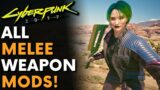 Cyberpunk 2077 – ALL MELEE WEAPON MODS! Scourge, Kunai & More (Location & Guide)