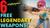Cyberpunk 2077 – FREE LEGENDARY WEAPONS! | Patch 1.5 (Locations & Guide)
