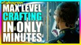 Cyberpunk 2077 Get to Max Level Crafting in Minutes no vendors required