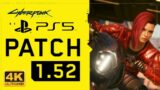 Cyberpunk 2077 (PS5) Patch 1.52 Gameplay | 4K 60 FPS