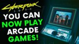 Cyberpunk 2077 – You Can Now Play Arcade Games! | Playable Arcade Machines Mod!