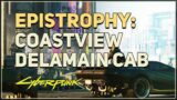 Find the Delamain cab in Coastview Cyberpunk 2077 Epistrophy