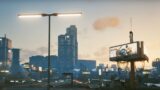HOW BIG IS THE MAP in Cyberpunk 2077? Walk Across Night City (At Night)