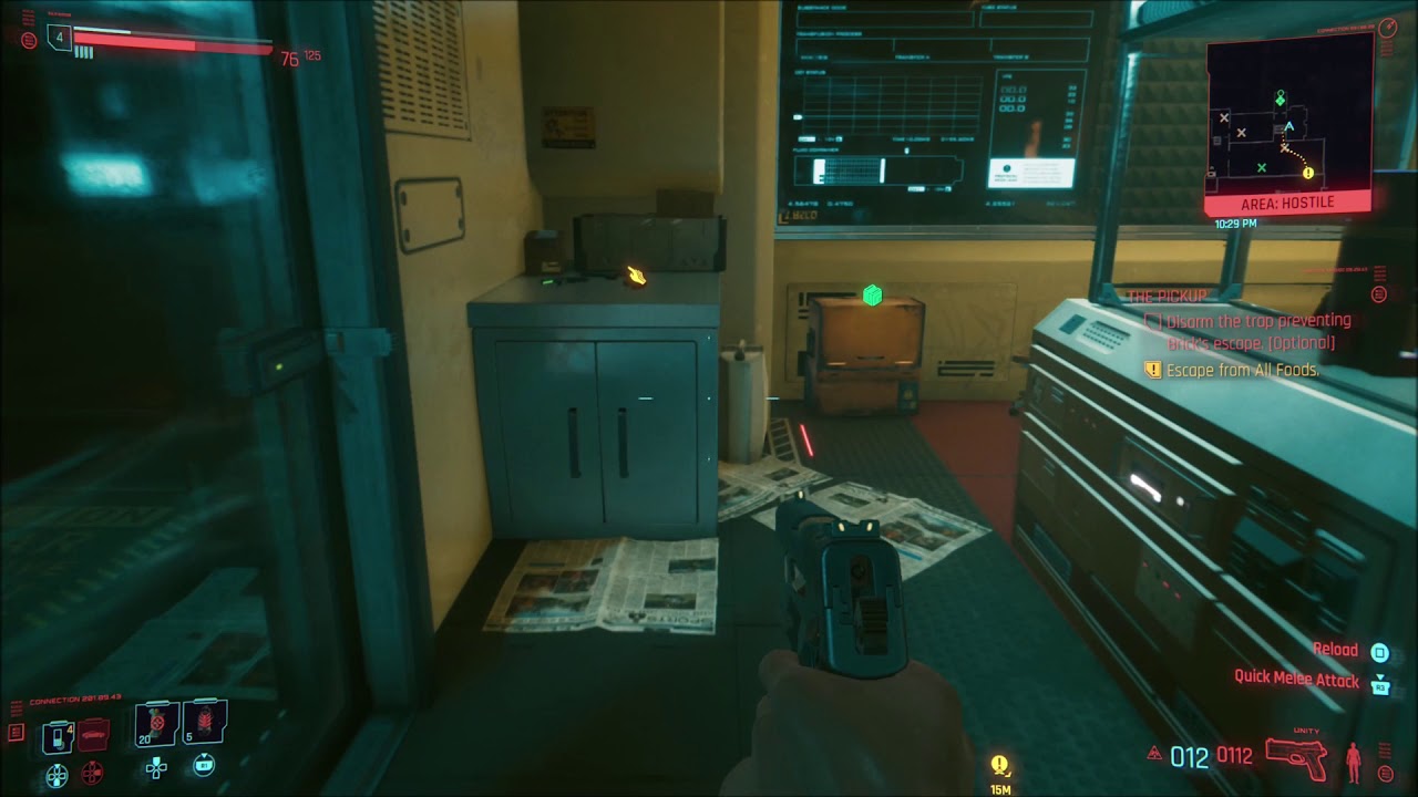 How To Free Brick In The Pickup Cyberpunk 2077 Cyberpunk 2077 videos